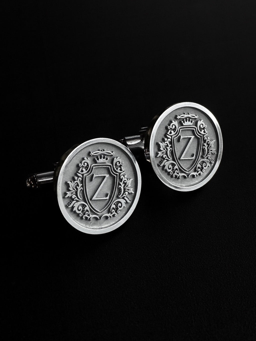 Customisable Cufflinks Sterling Silver