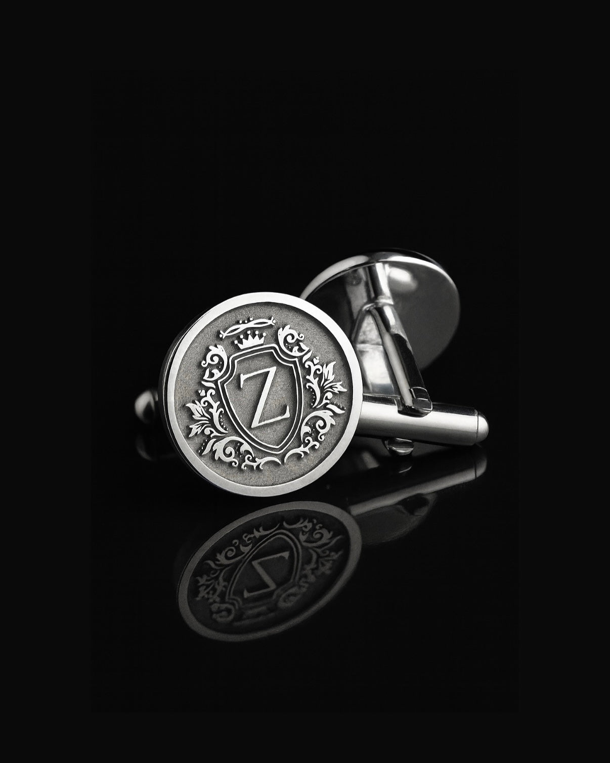 Customisable Cufflinks Sterling Silver
