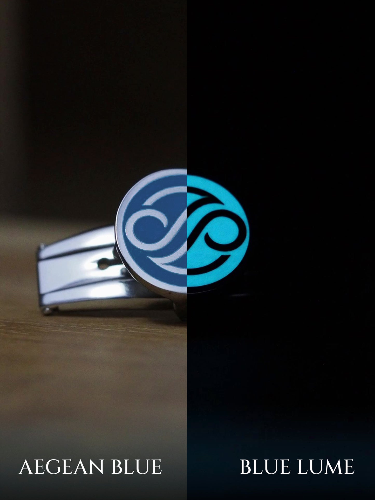 Swiss SuperLuminova® Customisable Watch Clasp