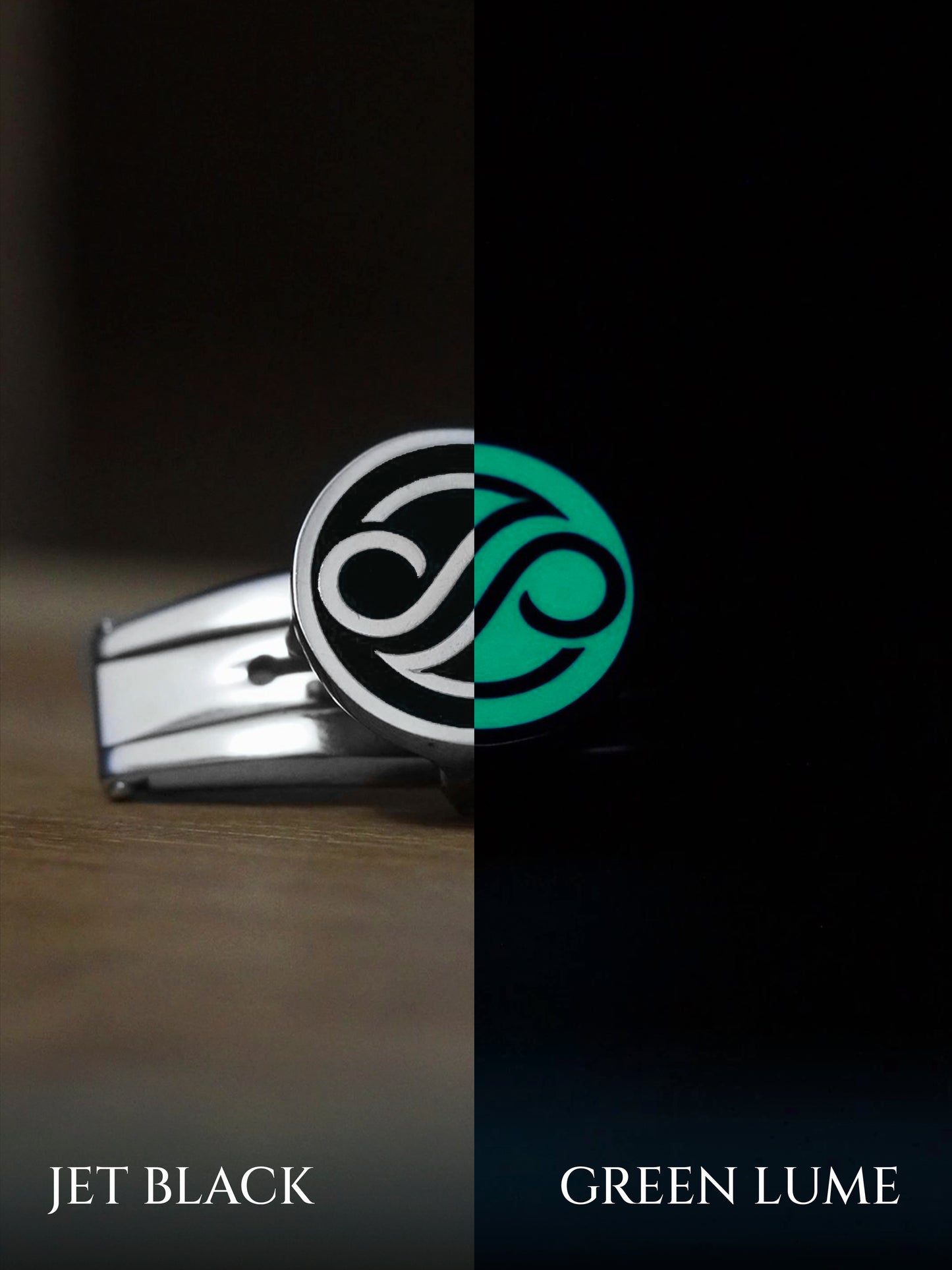 Swiss SuperLuminova® Customisable Watch Clasp
