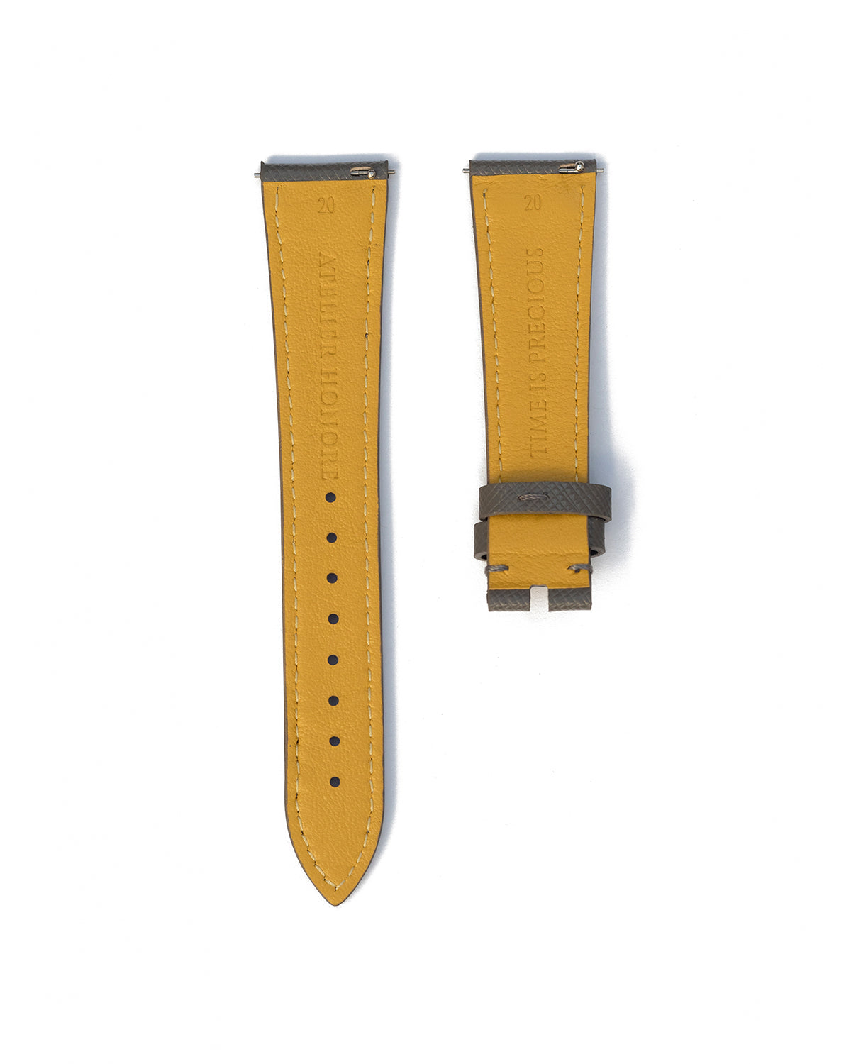 Midnight Grey Saffiano