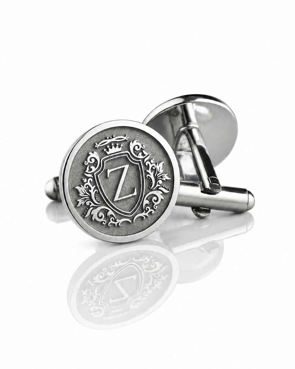 Personalised Cufflinks — Sterling Silver, Custom Engraved