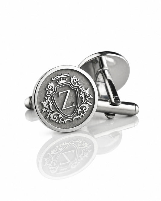 Personalised Cufflinks — Sterling Silver, Custom Engraved