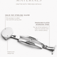 Personalised Deployant Watch Clasp — 925 Sterling Silver, Custom Engraved