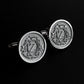 Customisable Cufflinks Sterling Silver