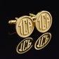 Customisable Cufflinks Gold Plated