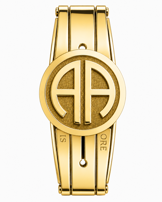 Personalised Deployant Watch Clasp — Gold Plated, Custom Engraved