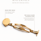 Personalised Deployant Watch Clasp — Solid Gold, Custom Engraved