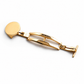 Personalised Deployant Watch Clasp — Gold Plated, Custom Engraved